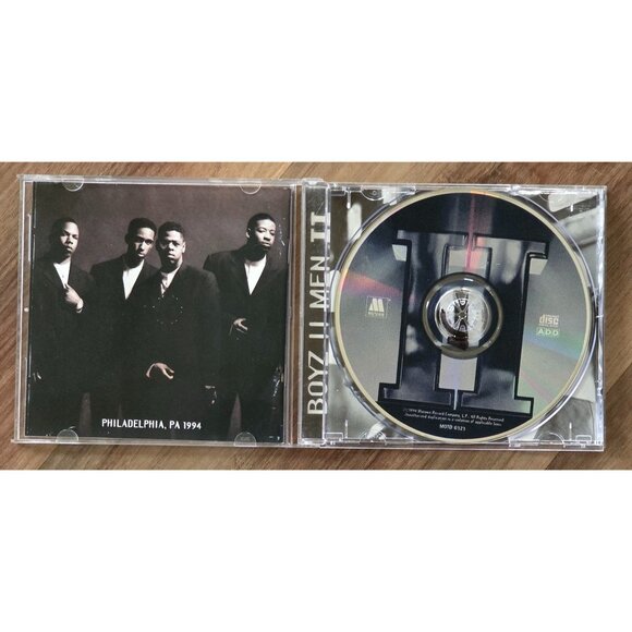 Boyz II Men (CD, Sep-1994, Motown) R&B Music Disc Vintage Soul CD - Picture 2 of 4